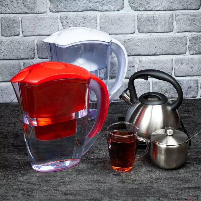 Cana filtranta pentru apa, 2.4 l, transparent, Kinghoff