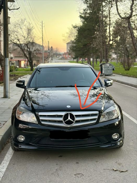 Решетка  за W204