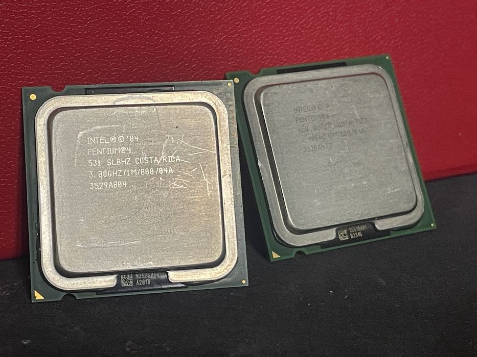 Intel Pentium 4 650 (SL7Z7) и Intel Pentium 4 531 (SL8HZ)