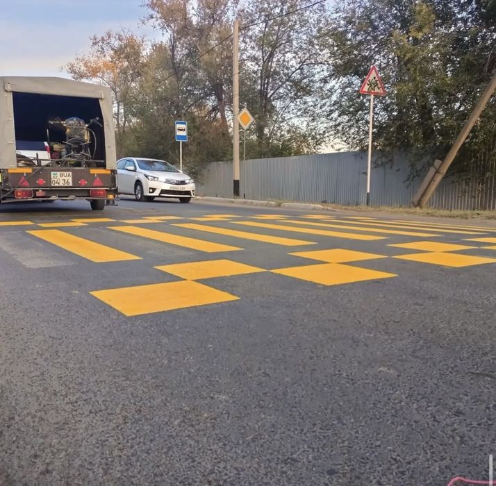 Качественные дорожные разметки