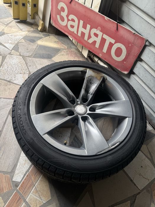 Диски с резиной 246 стиль оригинал от bmw e60