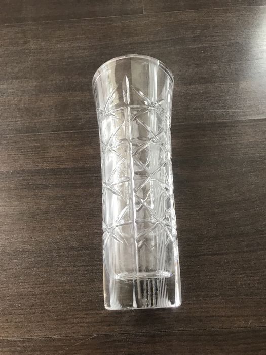 Кристална ваза, оловен кристал