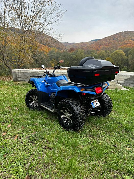 CF Moto 450L 4x4 din 2020 Numere NEGRE