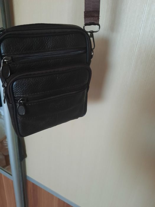 Продам мужская сумка кожа