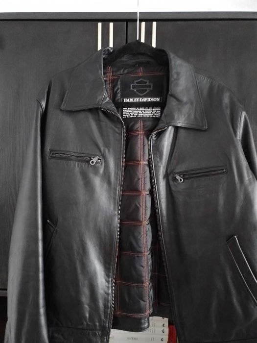 Geaca de Piele Harley Davidson Originala,Noua, nu a fost purtata.
