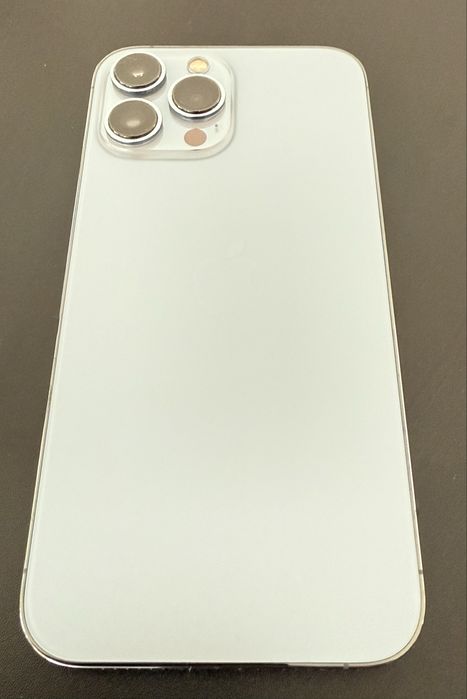 iPhone 13 Pro Max (256GB) Sierra Blue, 100% battery