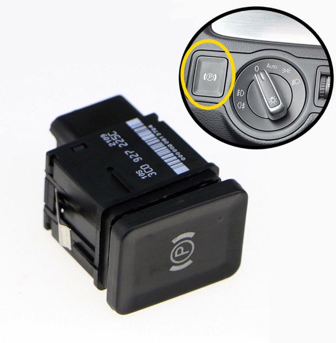 Бутон за електрическа ръчна спирачка фолксваген пасат VW Passat B6 B7