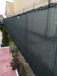 Plasa verde (umbrire) fabricata din polietilena de inalta densitate