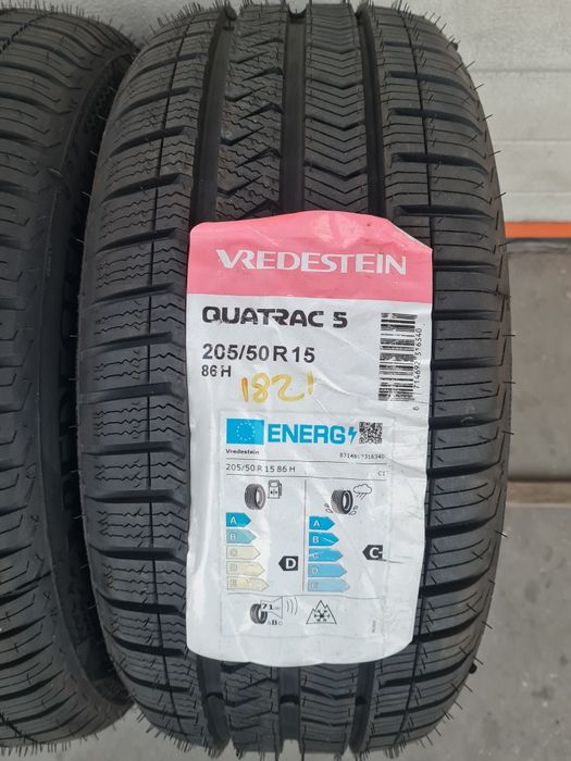 Нови Всесезонни гуми 2 броя VREDESTEIN Quatrac5 205 50 R15