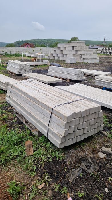 Placi de gard / tuburi de beton / capace de gard / spalieri / pași jap