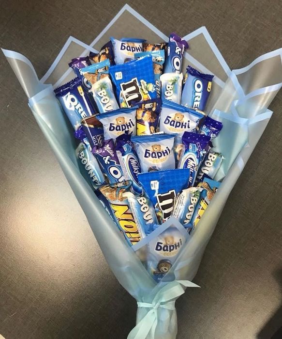 Букет со сладостями