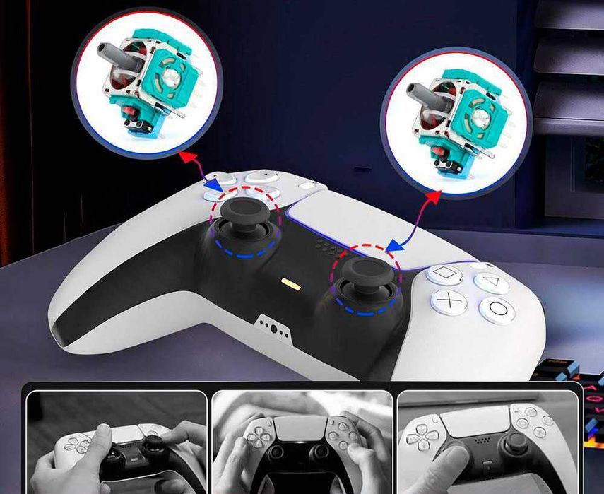 Ремонт геймпадов PS4/PS5. Быстрая диагностика и ремонт
