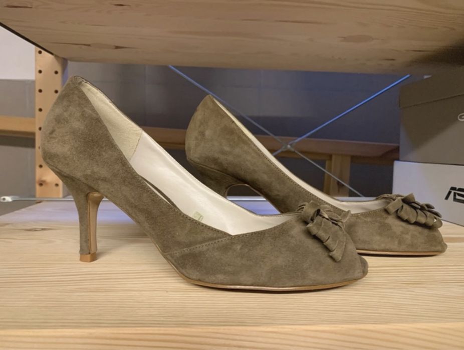 Sandale - pantofi piele ZARA