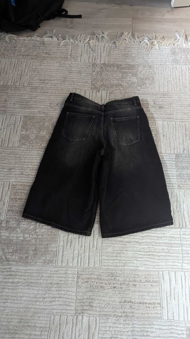 Широкие джинсовые шорты Bershka