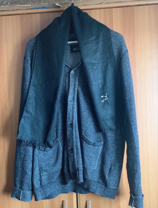 Set Jacheta Jean Pascale si fular puma