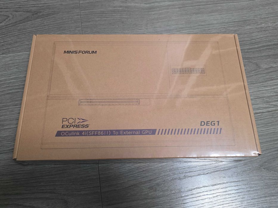 Dock MINISFORUM DEG1 eGPU Graphics Docking Station - sigilat