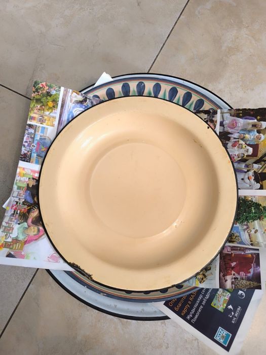 Блюда эмалированные