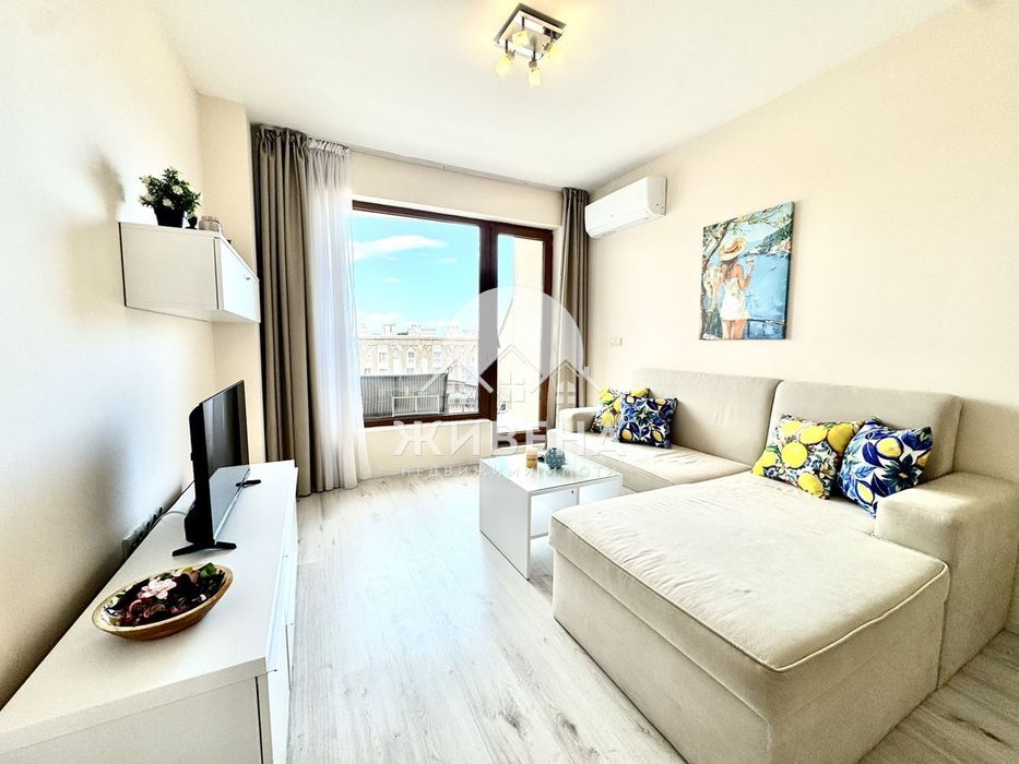 Продава обзаведен 2-стаен апартамент, кв. Аспарухово