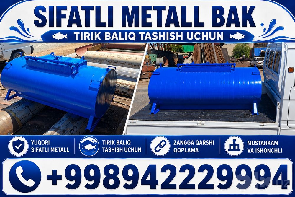 Trik Baliq tashish uchun yonkislar
