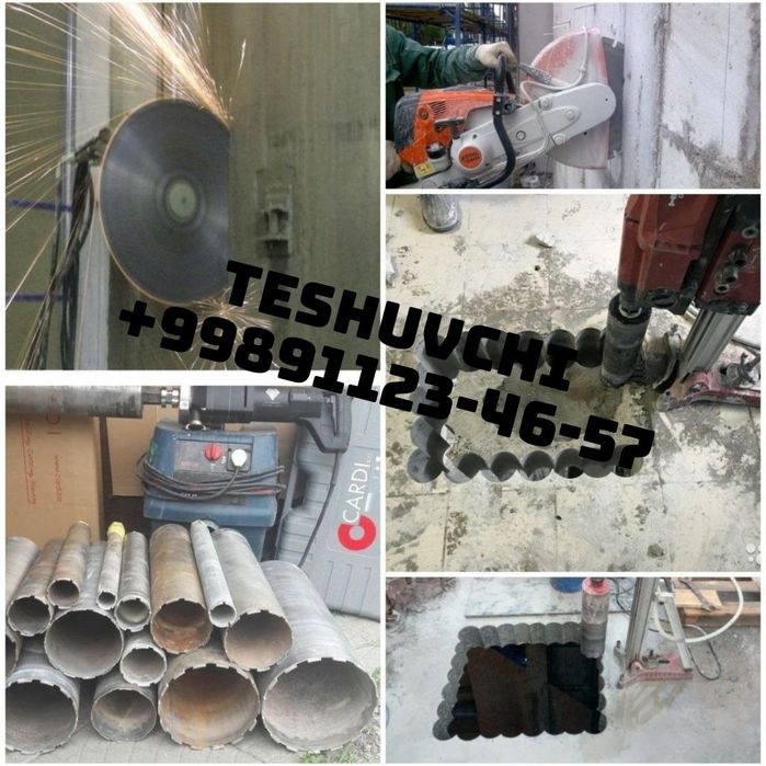Beton teshish xizmati