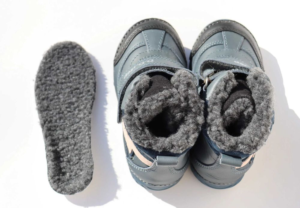 НОВО! Зимни боти за момче DD Step -LED Светещи 25-30