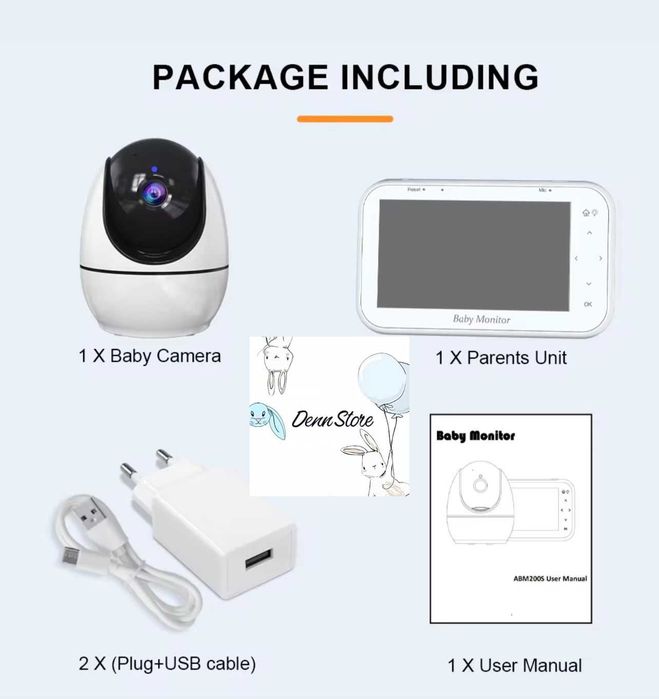 Camera de supraveghere bebelusi Baby Monitor - NOUA - SIGILATA