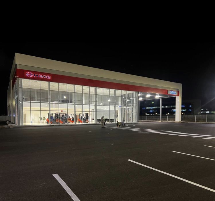 Разметка парковок