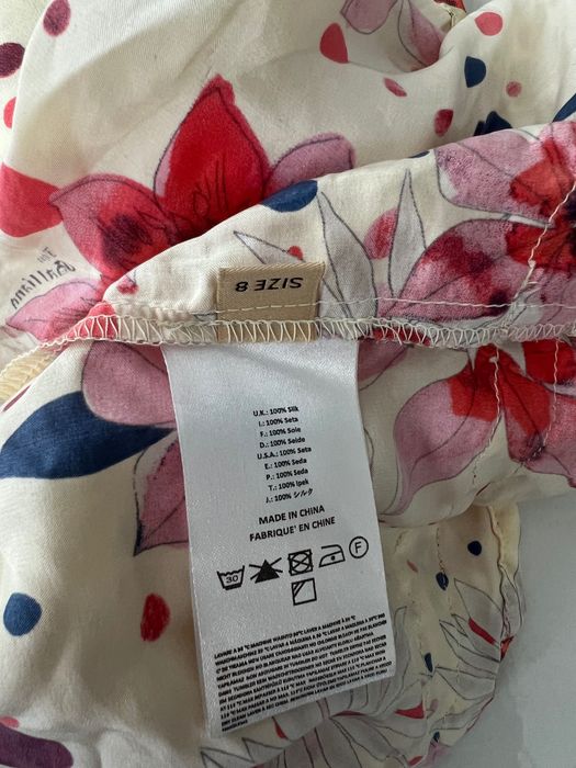 John Galliano - Оригинал - 100% коприна - нова пола размер 6-8г