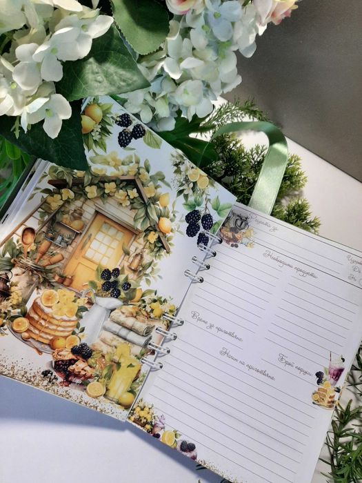 Ръчно изработен рецептурник