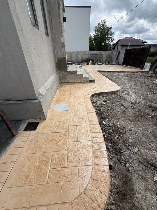 Beton Amprentat Bragadiru & Zona de Sud-Vest Ilfov – Pachet Complet sau Doar Manoperă!