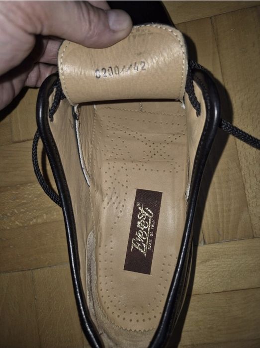 Pantofi eleganti Bărbați, Everest, Made in Italy – Piele Naturală - 42