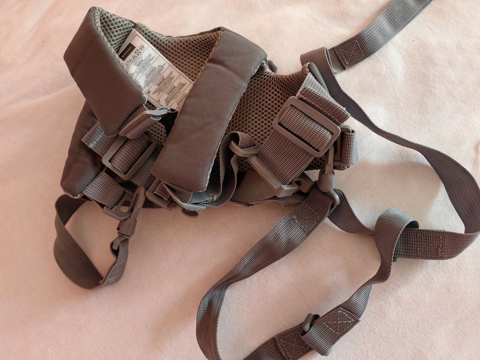 KIKKA BOO Каишка за прохождане CAT DARK GREY