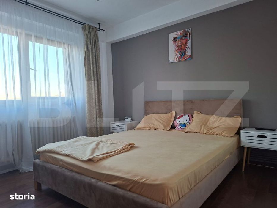 Apartament decomandat, 3 camere, 2 bai, zona Nicolina