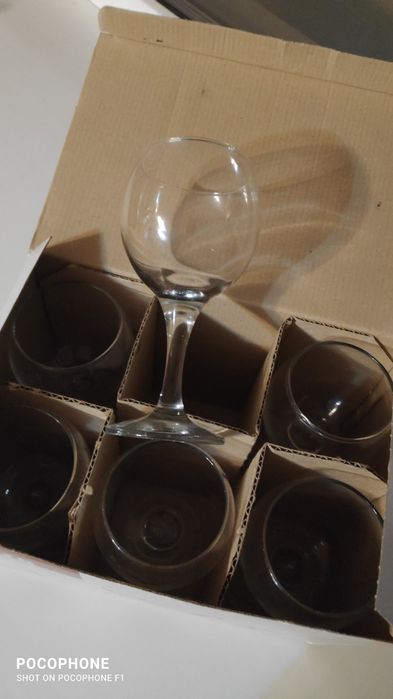 Бокалы новый набор