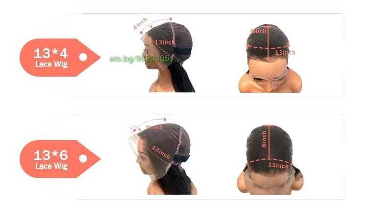 80 см Дантелена черна права перука от висококачествен синтетичен косъм