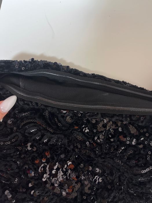 Zara бляскав топ