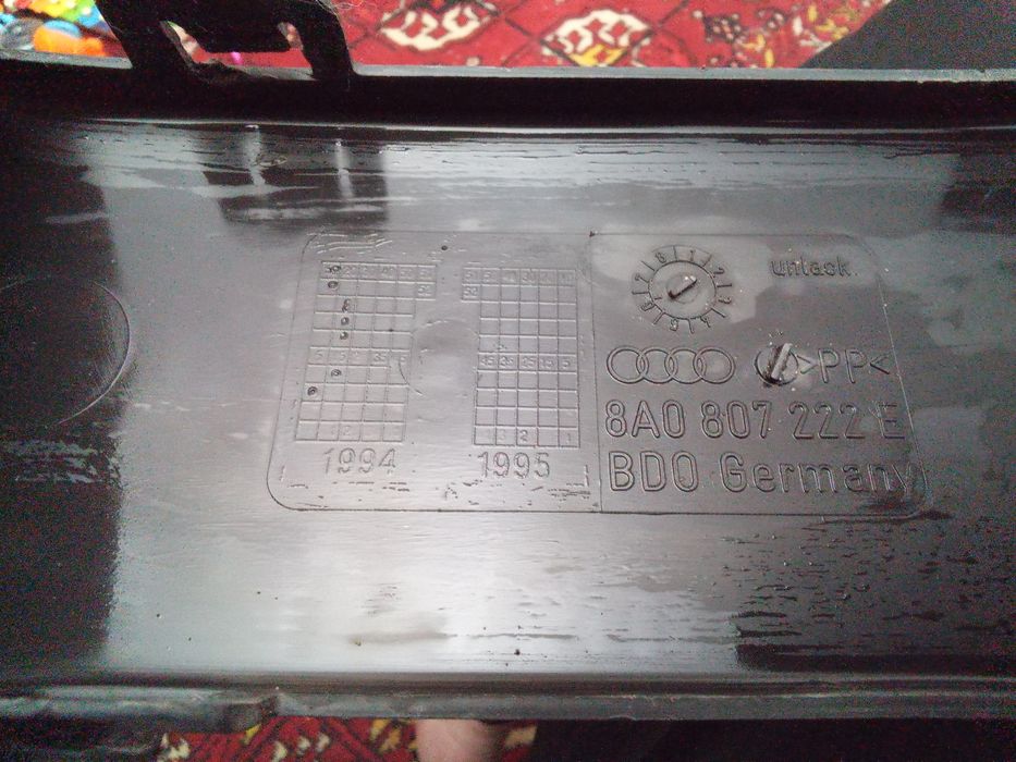 Молдинг переднего бампера