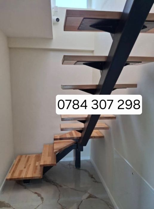 Confectionam scarii metalice zincate exterioare și pentru incendii , p