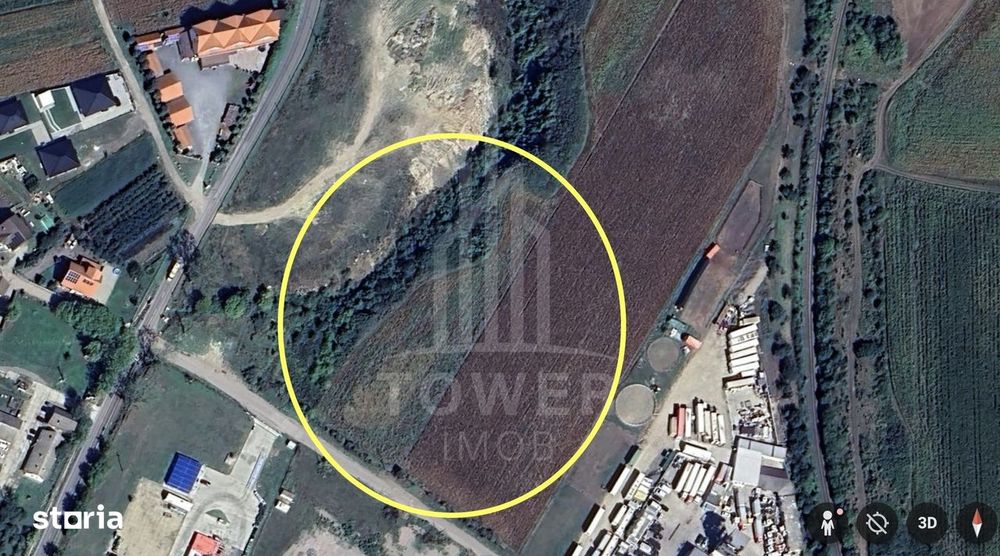 Teren de vânzare – 3.500 mp | 30 €/mp | Ocna Sibiului