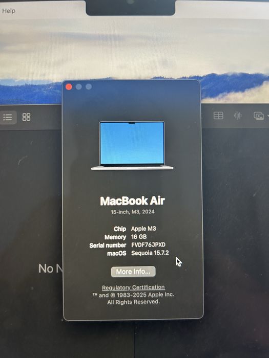 MacBook Air M3 15