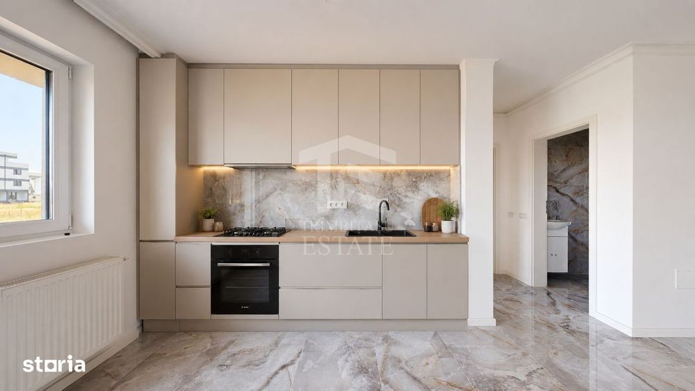 DOBROESTI - Stejarului | 3 Camere cu Curte + Parcare | Bloc 2025