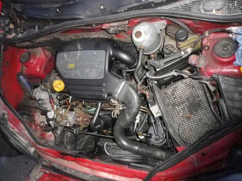 Рено Канго D65 1.9 / Renault Kangoo D65 1.9D на части