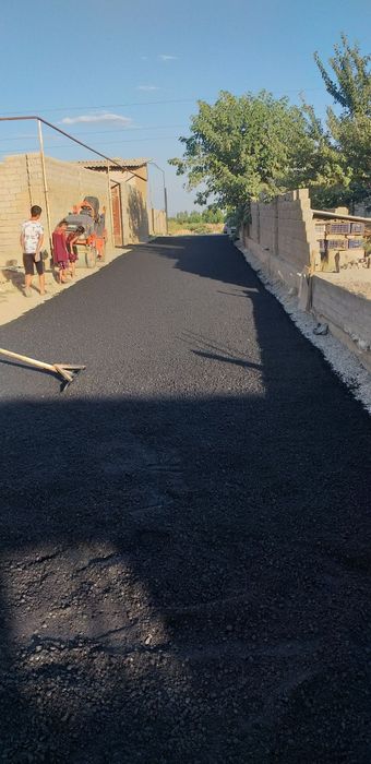 Asfalt yotqizish xizmati