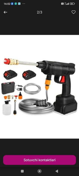 Mini karcher sotiladi