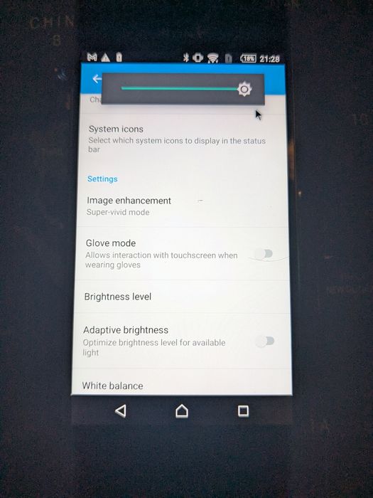 Sony Xperia Z3 с повреден сензорен екран