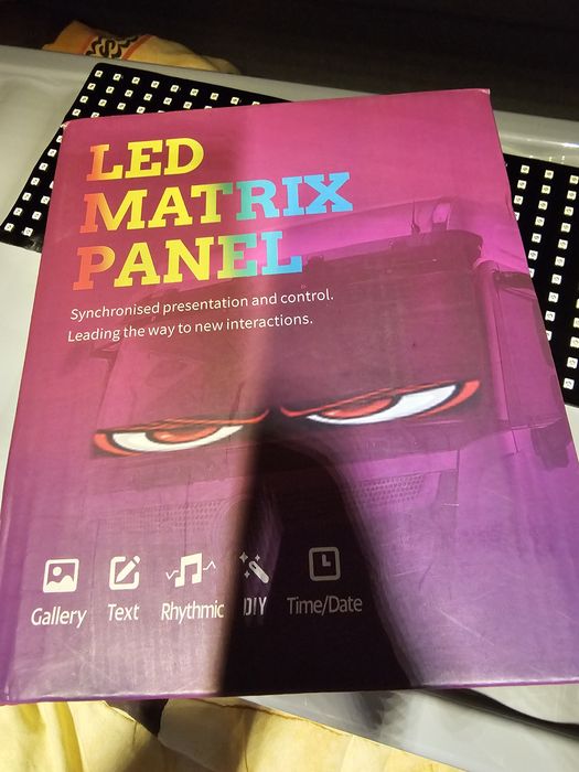 Комплект от 2 броя светещи ЛЕД LED очи за предно стъкло, Devils Eyes