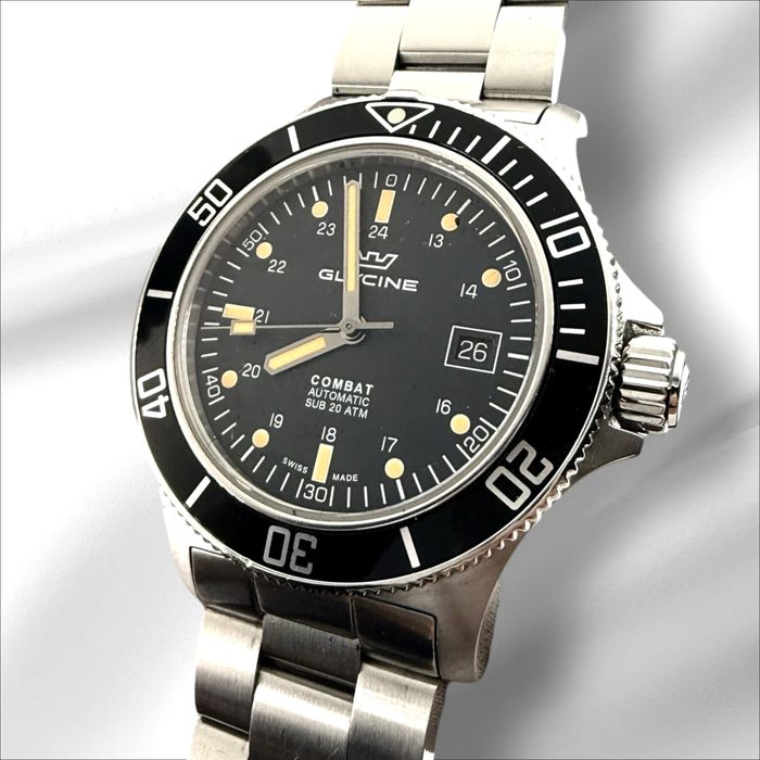 Glycine Combat Sub Automatic – Швейцарски дайвър часовник