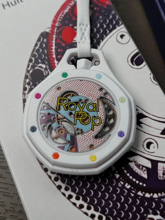 AP x Swatch RoyalPop Huit Blanc – Nou, în cutie.