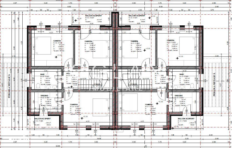 Duplex stil modern, 4 cam Selimbar- COMISION 0%