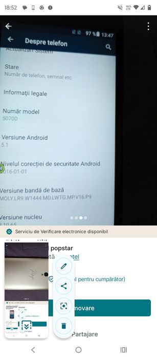 Telefon Alcatel.popstar